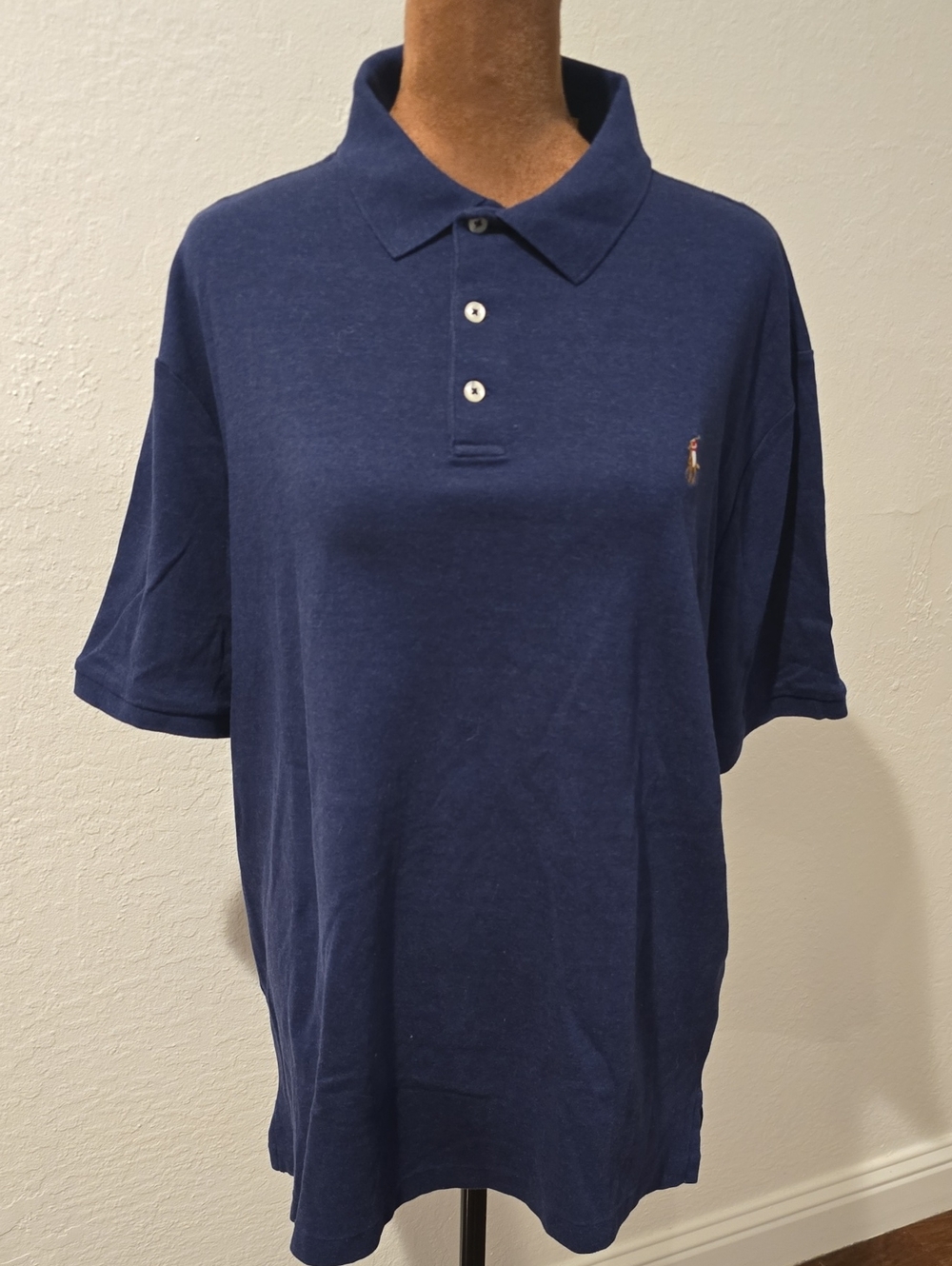 Polo by Ralph Lauren Men's Navy Short-Sleeve Polo
